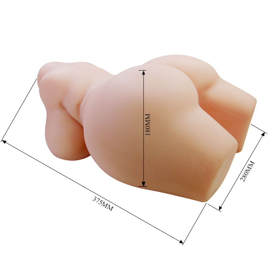 Crazy Bull-Grace Torso Femminile Realista Vaginale e Anale 7.5 kg-TPR · Bambole & Gonfiabili (immagine 6)
