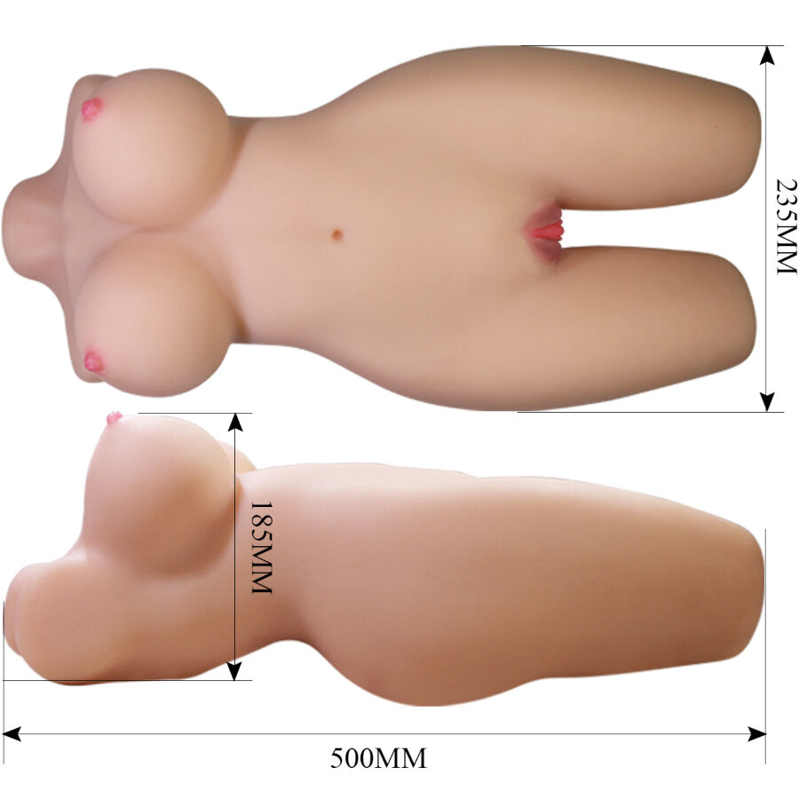 Crazy Bull-Mia Torso Femminile Realista Vaginale e Anale 8.5 kg-TPR 3 Crazy Bull-Mia Torso Femminile Realista Vaginale e Anale 8.5 kg-TPR · Bambole & Gonfiabili (imaginea 3)