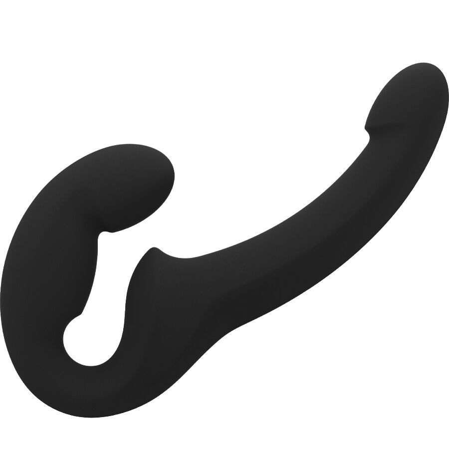 Fun Factory-Share Lite Doppio Dildo Nero-Silicone, Impermeabile