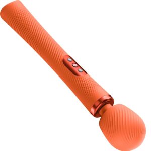 Fun Factory-Vim Wand Vibrator Orange-Silicone, 5 velocità · Vibratori (imaginea 3)
