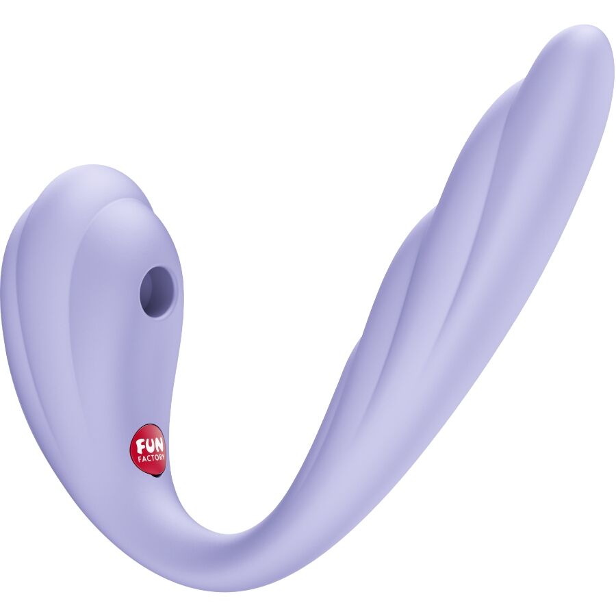 Fun Factory-Vibratore vibrante inseribile a doppio impulso d'aria, Viola-10 2 Fun Factory-Vibratore vibrante inseribile a doppio impulso d'aria, Viola-10 · Vibratori (imaginea 2)