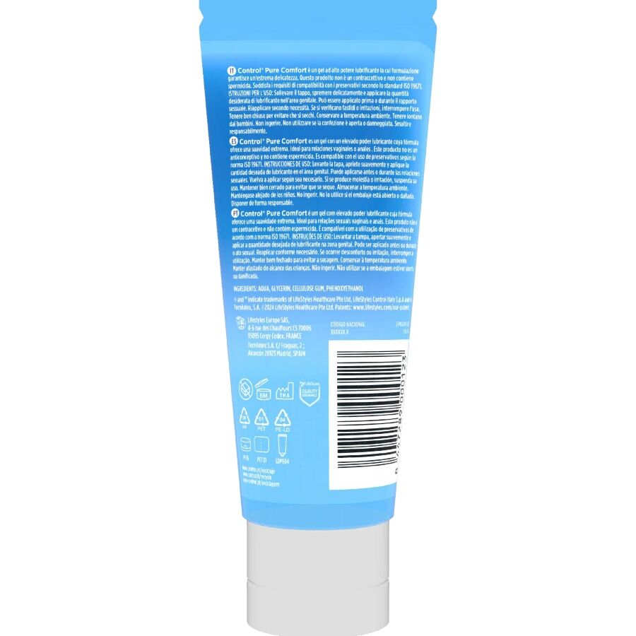 Control Lubes-Pure Comfort Lubrificante Idratante Intenso 80 ml 2 Control Lubes-Pure Comfort Lubrificante Idratante Intenso 80 ml · Lubrificanti (imaginea 2)