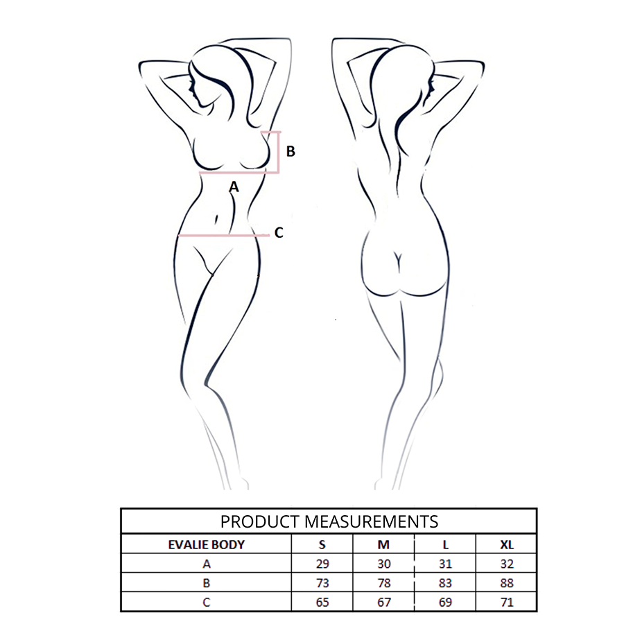 Passion Woman Teddies-Evalie Body · Lingerie sexy donna (immagine 22)