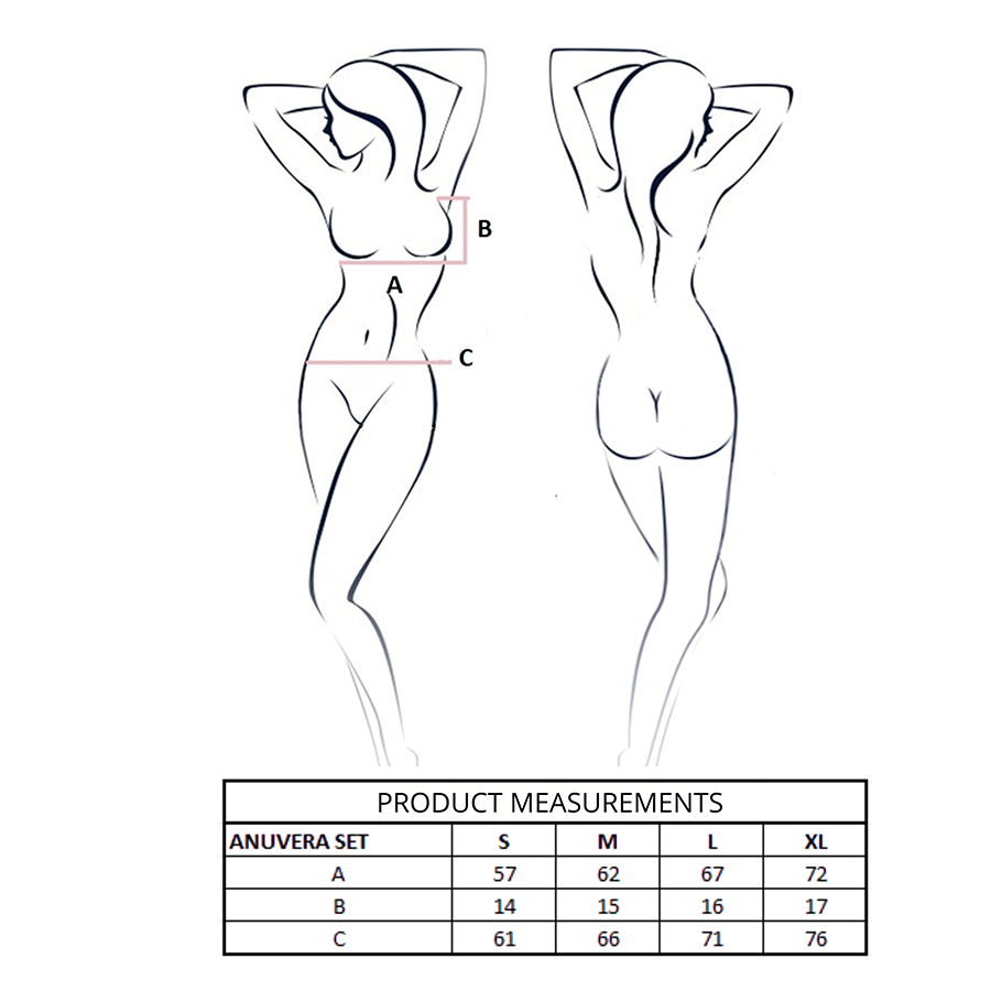 Passion Woman Sets-Anuvera Set Reggiseno e Tanga · Lingerie sexy donna (immagine 4)