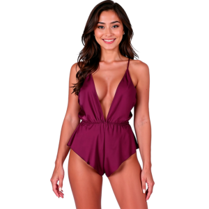 Passion Woman Teddies-Sensie Corpo Plum L/XL · Lingerie sexy donna