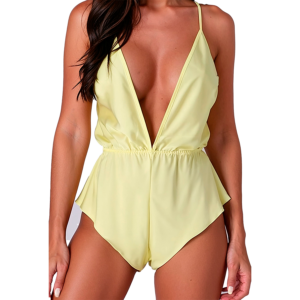 Passion Woman Teddies-Sensie Body Lemon S/M · Lingerie sexy donna (immagine 4)