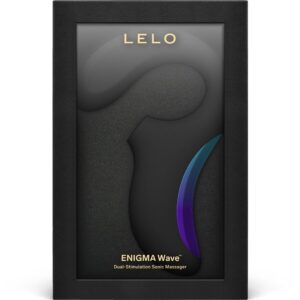 Lelo-Enigma Wave Massaggiatore Tripla Vibrazione, Nero-Silicone · Vibratori (imaginea 4)
