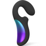 Lelo-Enigma Wave Massaggiatore Tripla Vibrazione, Nero-Silicone · Vibratori