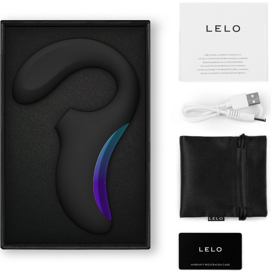 Lelo-Enigma Wave Massaggiatore Tripla Vibrazione, Nero-Silicone 3 Lelo-Enigma Wave Massaggiatore Tripla Vibrazione, Nero-Silicone · Vibratori (imaginea 3)