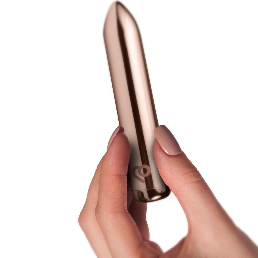 Rocks-Off-Bullet Vibratore ricaricabile Golden Rose-12 velocità · Vibratori (immagine 5)