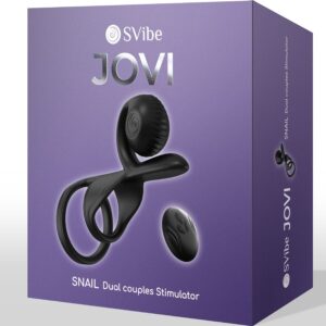 Snail Vibe-Jovi Anello per Coppia con Telecomando, Nero-Silicone 14 Snail Vibe-Jovi Anello per Coppia con Telecomando, Nero-Silicone · Anelli & Guaine per pene (imaginea 5)
