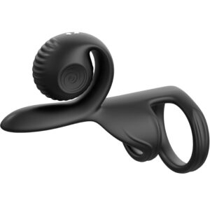 Snail Vibe-Jovi Anello per Coppia con Telecomando, Nero-Silicone 16 Snail Vibe-Jovi Anello per Coppia con Telecomando, Nero-Silicone · Anelli & Guaine per pene (imaginea 7)