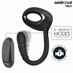 Addicted Toys-P-spot Anello Vibratore per Pene · Anelli & Guaine per pene (immagine 5)