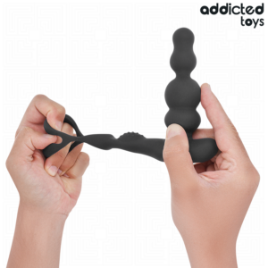 Addicted Toys-Massaggiatore Prostatico Rotativo con Telecomando-Silicone · Giocattoli anali (imaginea 3)