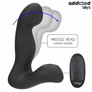 Addicted Toys-Massaggiatore Oscillante Prostatico con Modalità Pulsante e 12 Addicted Toys-Massaggiatore Oscillante Prostatico con Modalità Pulsante e · Giocattoli anali (imaginea 5)