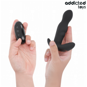 Addicted Toys-Plug anale Rotativo Vibrante con Telecomando-Silicio · Giocattoli anali (imaginea 3)