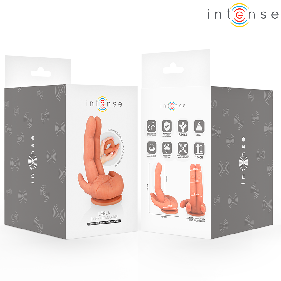 Intense Fun Toys-Leela Stimolatore G-spot Flessibile Manuale 12.6 cm · Dildo & Stimolatori (imaginea 5)