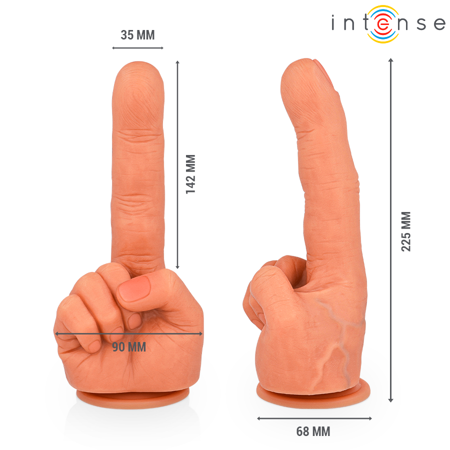 Intense Fun Toys-Hubert Stimolatore G-spot Flessibile a Forma di Mano · Dildo & Stimolatori (immagine 2)