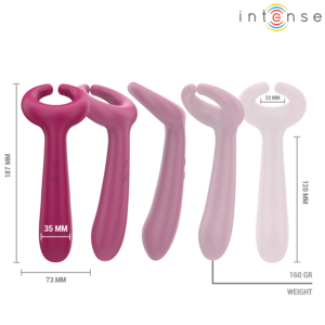 Intense High Tech-Rowan Vibratore Incluso per Coppia-Silicone · Giocattoli per coppie (immagine 4)