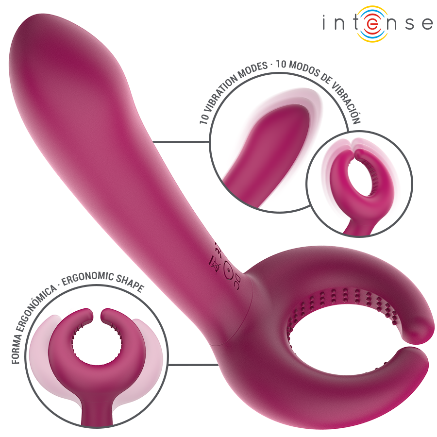Intense High Tech-Rowan Vibratore Incluso per Coppia-Silicone · Giocattoli per coppie (immagine 3)
