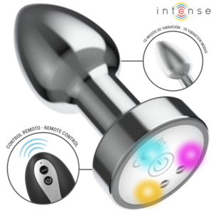 Intense Anal Toys-Plug anale in metallo Vibratore con Luci Led 23 Intense Anal Toys-Plug anale in metallo Vibratore con Luci Led · Giocattoli anali (immagine 9)