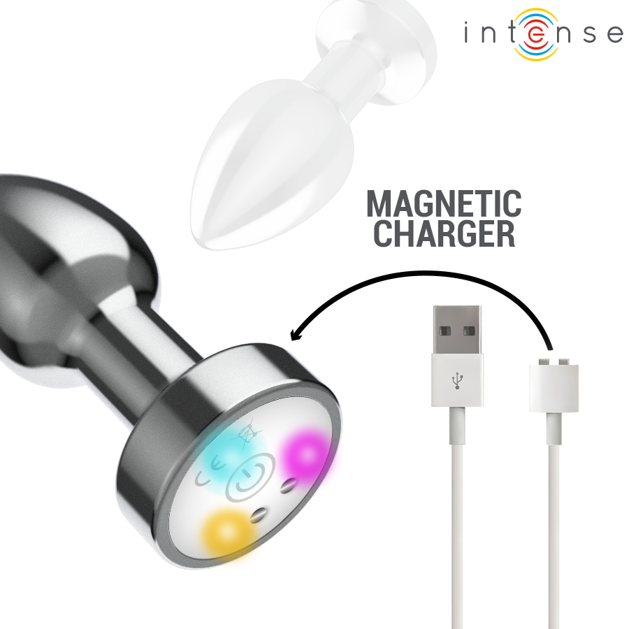 Intense Anal Toys-Plug anale in metallo Vibratore con Luci Led 13 Intense Anal Toys-Plug anale in metallo Vibratore con Luci Led · Giocattoli anali (immagine 13)