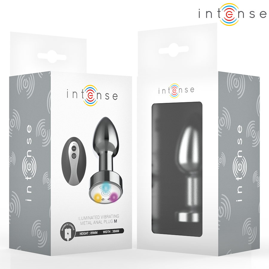 Intense Anal Toys-Plug anale in metallo Vibratore con Luci Led 10 Intense Anal Toys-Plug anale in metallo Vibratore con Luci Led · Giocattoli anali (immagine 10)