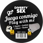 Diablo Picante-Set Dadi Erotici Posizioni Eterosessuali con Bicchiere — DIVERTY SEX · Giochi erotici