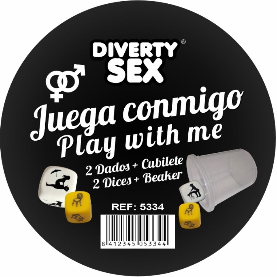Diablo Picante-Set Dadi Erotici Posizioni Eterosessuali con Bicchiere 1 Diablo Picante-Set Dadi Erotici Posizioni Eterosessuali con Bicchiere — DIVERTY SEX · Giochi erotici