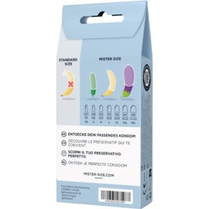Mister Size-Set Test 3 Preservativi Taglie Diverse + Centimetro · Preservativi (imaginea 4)