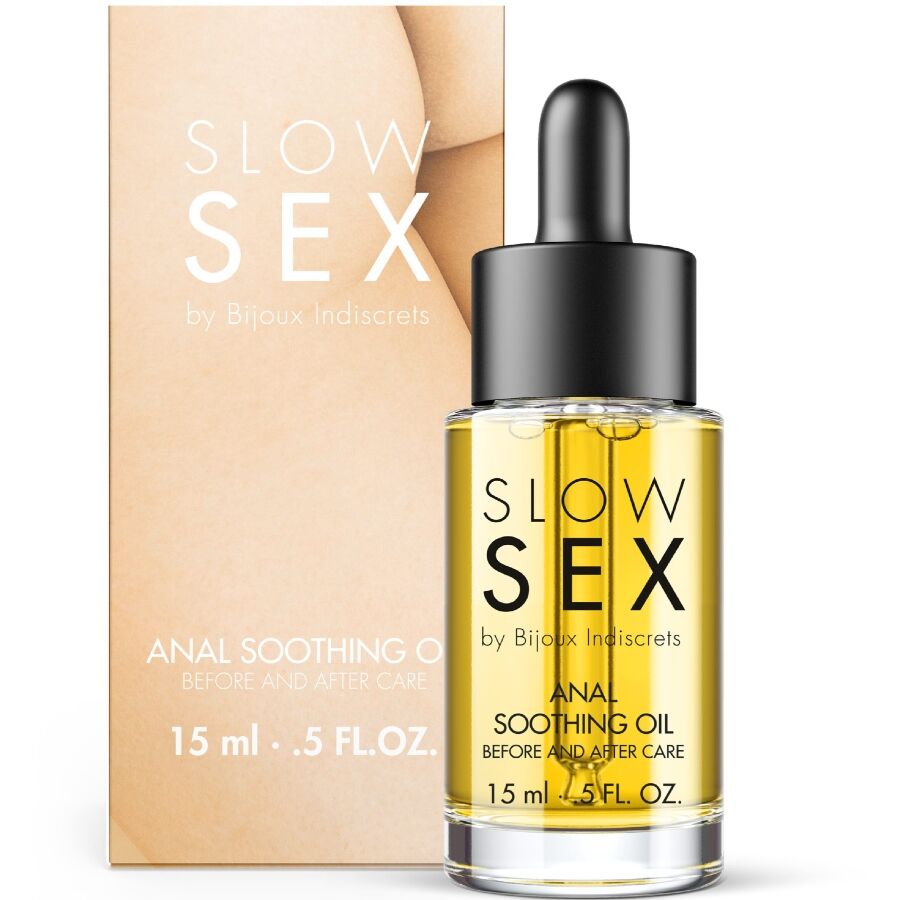 Bijoux Slow Sex-Slow Sesso Olio Anale Calmante 15 ml