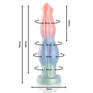 Epic-Arion Dildo Vibratore Ricaricabile con Telecomando-Silicone · Vibratori (imaginea 4)