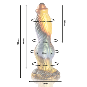 Epic-Dildo Phoenix Ricaricabile con Telecomando · Vibratori (immagine 4)