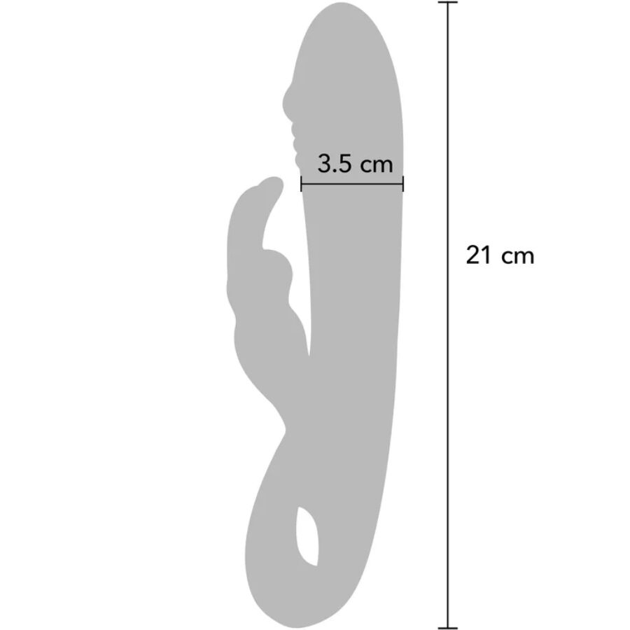 Toyjoy-Taygeta Rabbit Vibrator-Silicone, 10 velocità, Ricaricabile 3 Toyjoy-Taygeta Rabbit Vibrator-Silicone, 10 velocità, Ricaricabile · Vibratori (imaginea 3)