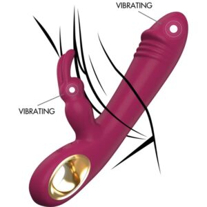 Toyjoy-Taygeta Rabbit Vibrator-Silicone, 10 velocità, Ricaricabile · Vibratori (imaginea 4)