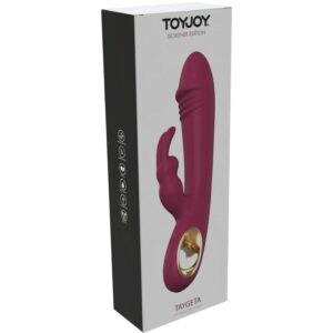 Toyjoy-Taygeta Rabbit Vibrator-Silicone, 10 velocità, Ricaricabile · Vibratori (imaginea 5)