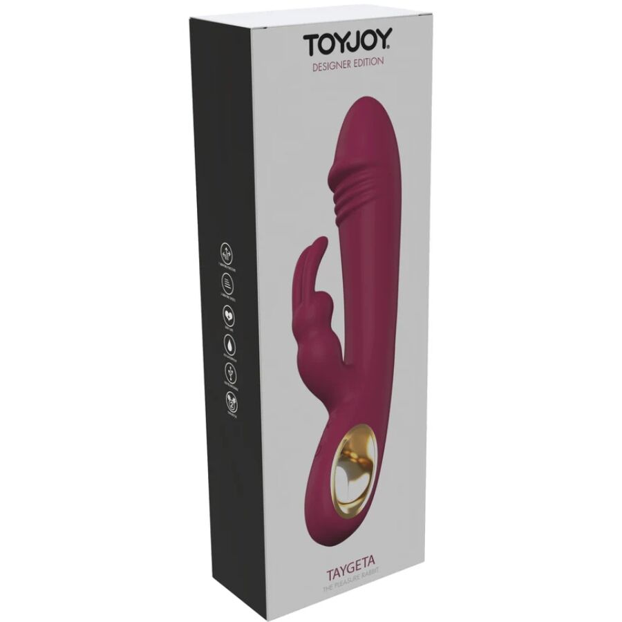 Toyjoy-Taygeta Rabbit Vibrator-Silicone, 10 velocità, Ricaricabile · Vibratori (imaginea 5)