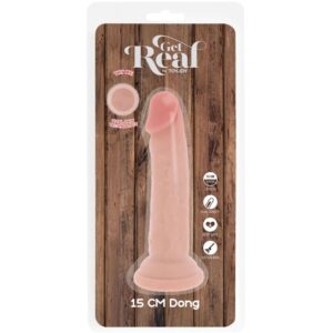 Get Real-Deluxe Pene Realistico 15 cm-TPR, Ventosa · Dildo & Stimolatori (immagine 3)
