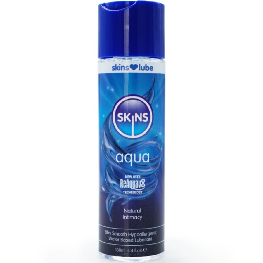 Skins-Aqua Lubrificante a base d'acqua 130 ml 1 Skins-Aqua Lubrificante a base d'acqua 130 ml · Lubrificanti