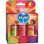 Skins-Kit Lubrificanti Fruttati Melone, Fragola e Mango 3 X 12 ml · Lubrificanti