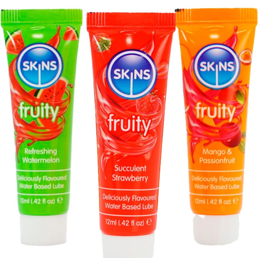 Skins-Kit Lubrificanti Fruttati Melone, Fragola e Mango 3 X 12 ml 2 Skins-Kit Lubrificanti Fruttati Melone, Fragola e Mango 3 X 12 ml · Lubrificanti (imaginea 2)