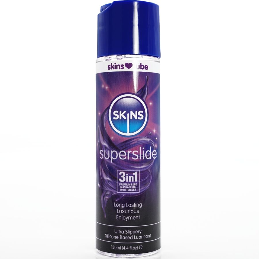 Skins-Superslide Lubrificante a Base di Silicone 130 ml-Waterproof 1 Skins-Superslide Lubrificante a Base di Silicone 130 ml-Waterproof · Lubrificanti