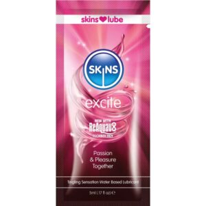 Skins-Ecciti Lubrificante a Base Acqua Monodose 5 ml