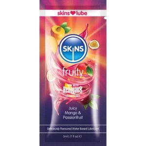 Skins-Frutta Lubrificante a base d'acqua Mango & Passion Fruit 3 Skins-Frutta Lubrificante a base d'acqua Mango & Passion Fruit · Lubrificanti