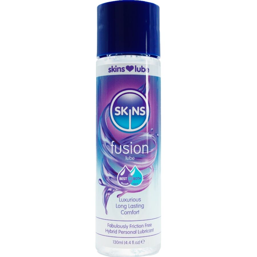 Skins-Fusion Lubrificante ibrido a base d'acqua e silicone - 130 ml 1 Skins-Fusion Lubrificante ibrido a base d'acqua e silicone - 130 ml · Lubrificanti