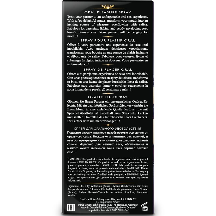 Shunga Aphrodisiacs-Waves Pleasure Spray Orale Seducente Frutta · Sesso orale & Corpo (imaginea 4)