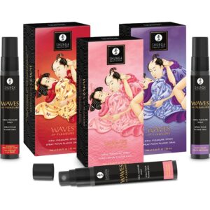 Shunga Aphrodisiacs-Waves Pleasure Spray Orale Seducente Fragole 10 Shunga Aphrodisiacs-Waves Pleasure Spray Orale Seducente Fragole · Sesso orale & Corpo (imaginea 5)