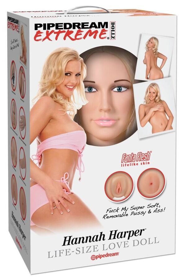 Extreme Dollz-Hannah Harper - Rd 300-PVC 1 Extreme Dollz-Hannah Harper - Rd 300-PVC — PIPEDREAMS · Bambole & Gonfiabili