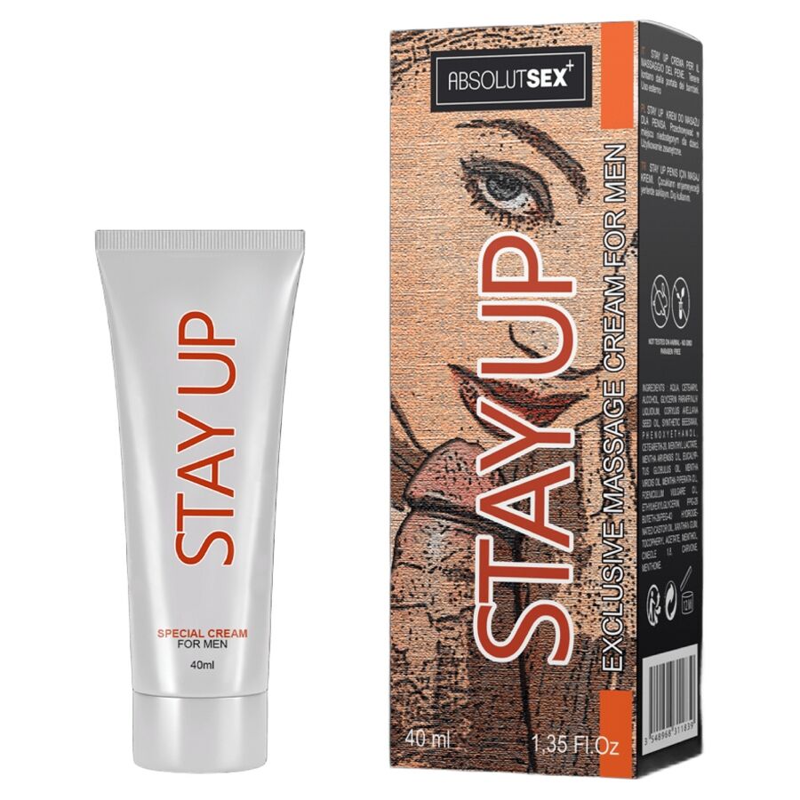 Ruf-Crema con effetto rinfrescante per gli uomini Stay Up 40 ml 1 Ruf-Crema con effetto rinfrescante per gli uomini Stay Up 40 ml · Afrodisiaci uomo