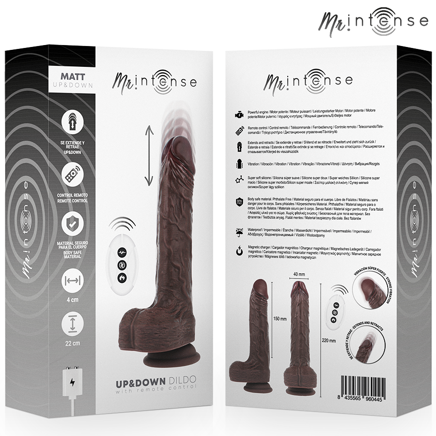 Mr. Intense-Dildo Realistico Thrusting Matt con Telecomando · Vibratori (immagine 5)